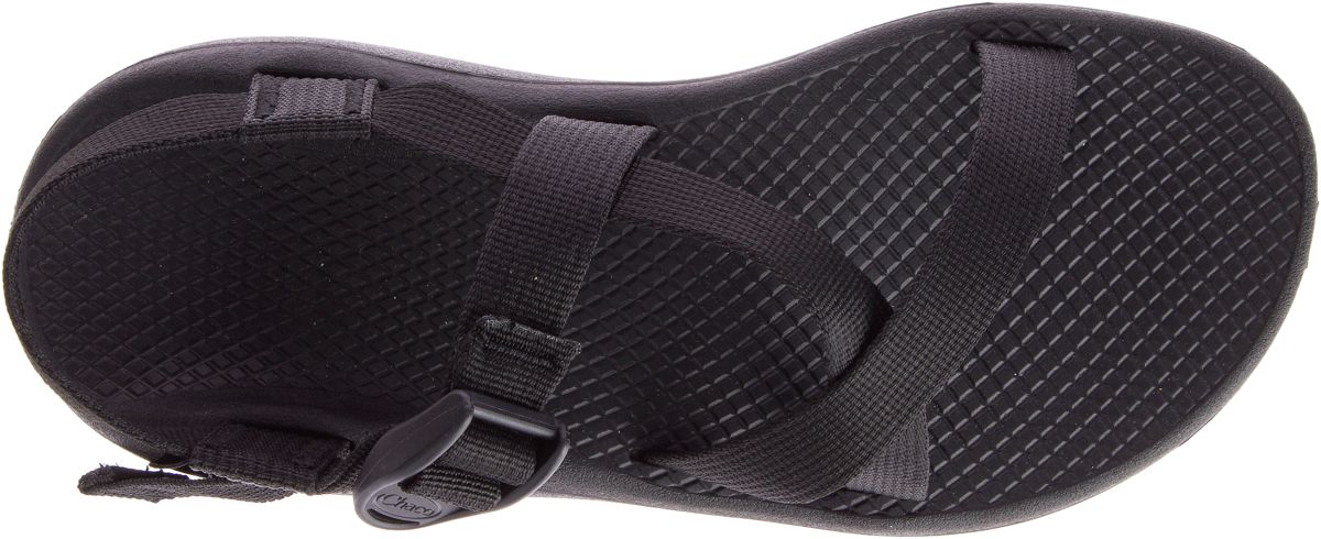 Z/Cloud Cushioned Sandal, Solid Black, dynamic 2