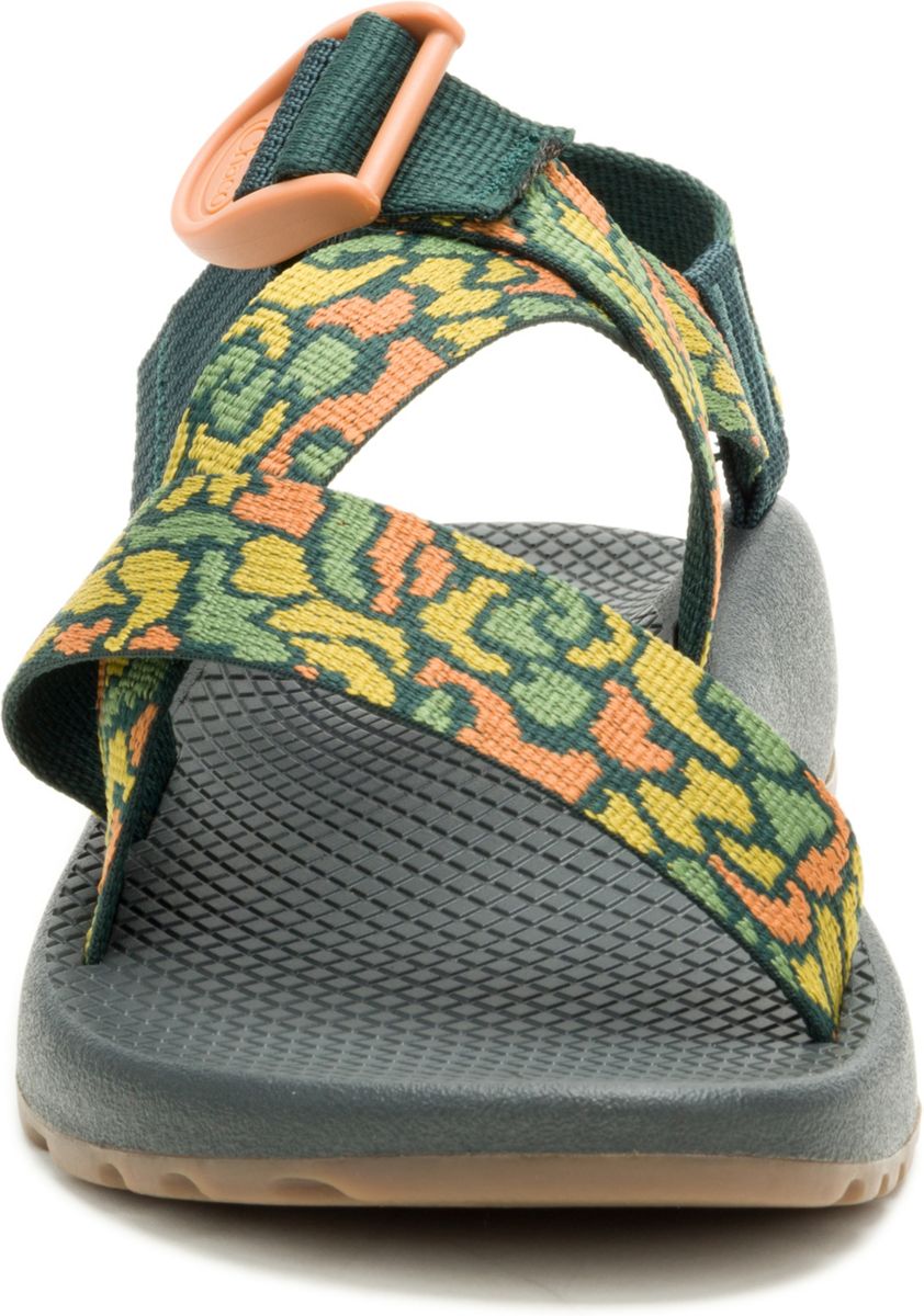Mega Z/1 Wide-Strap Classic Sandal, Pebble Greenery, dynamic 4