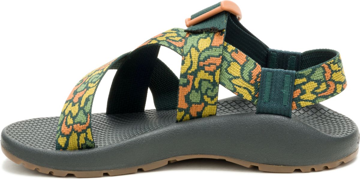 Mega Z/1 Wide-Strap Classic Sandal, Pebble Greenery, dynamic 6