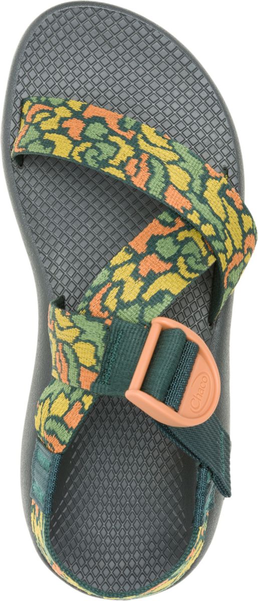 Mega Z/1 Wide-Strap Classic Sandal, Pebble Greenery, dynamic 3