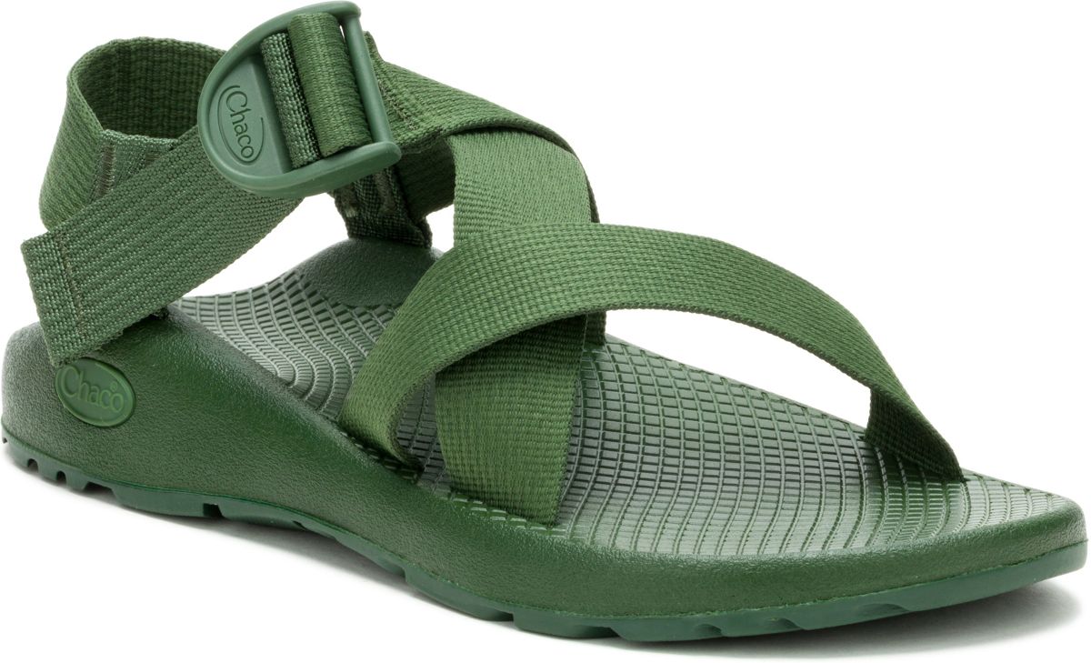 Mega Z/1 Wide-Strap Classic Sandal, Dark Ivy, dynamic 2