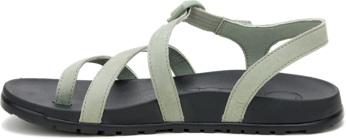 Lowdown Strappy Sandal, White Sage, dynamic 6