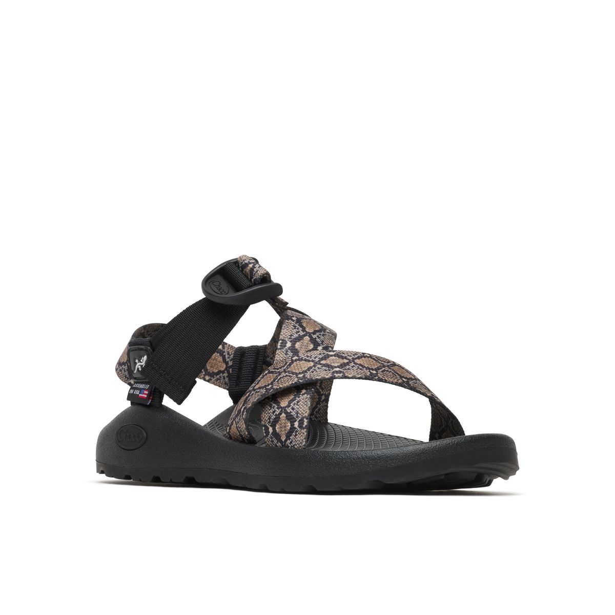 Mega Z/1 Wide-Strap Classic Sandal - Limited Edition, Python, dynamic 2