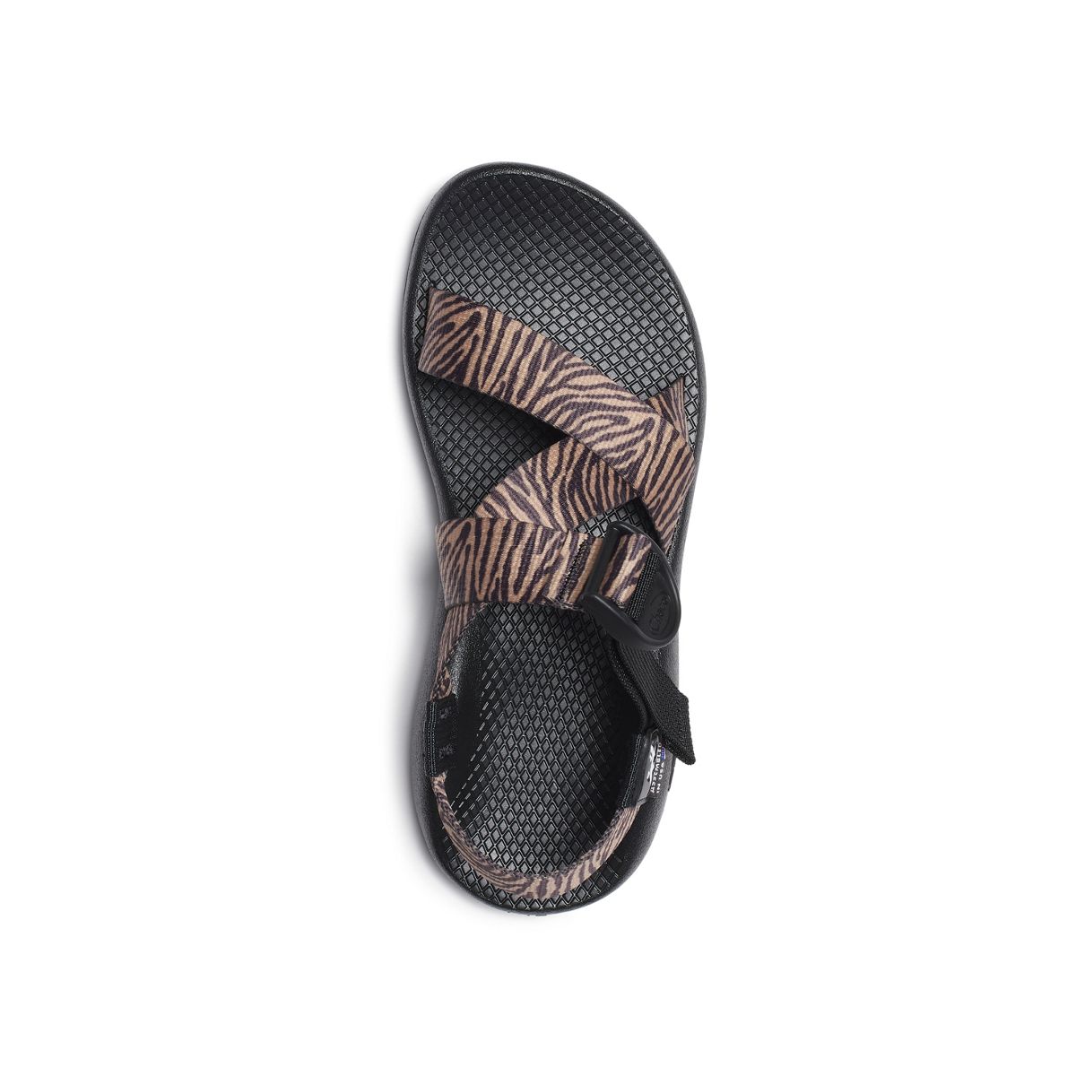 Mega Z/1 Wide-Strap Classic Sandal - Limited Edition, Zebra, dynamic 3