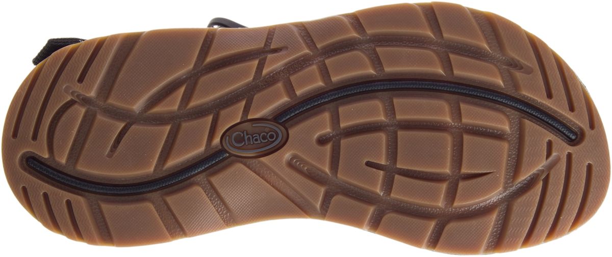 ZX/1 Cloud Dual Adjustable Straps Cushioned Sandal, Panel Black, dynamic 4