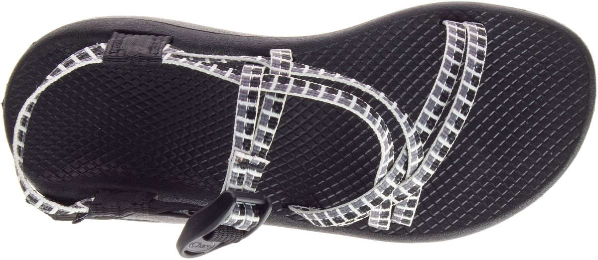 ZX/1 Cloud Dual Adjustable Straps Cushioned Sandal, Panel Black, dynamic 2