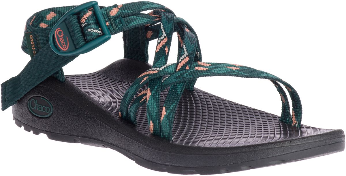 ZX/1 Cloud Dual Adjustable Straps Wide Width Cushioned Sandal, Warren Pine, dynamic 4