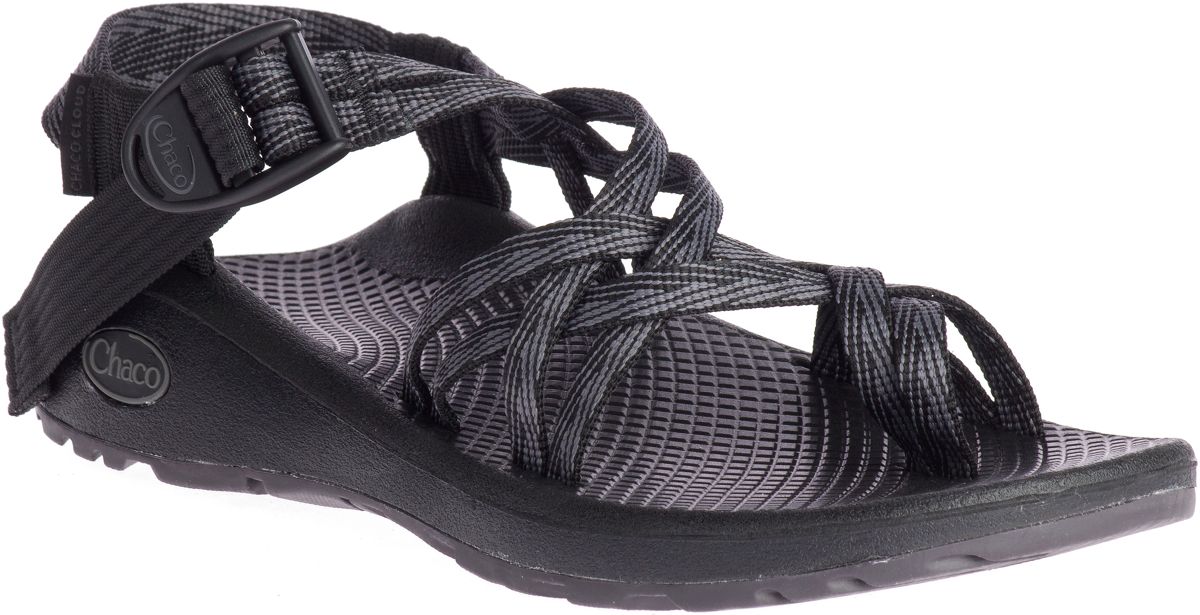 ZX/2 Cloud Dual-Strap Cushioned Wide Width Sandal, Limb Black, dynamic 5