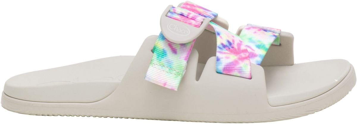 Chillos Slide, Light Tie Dye, dynamic