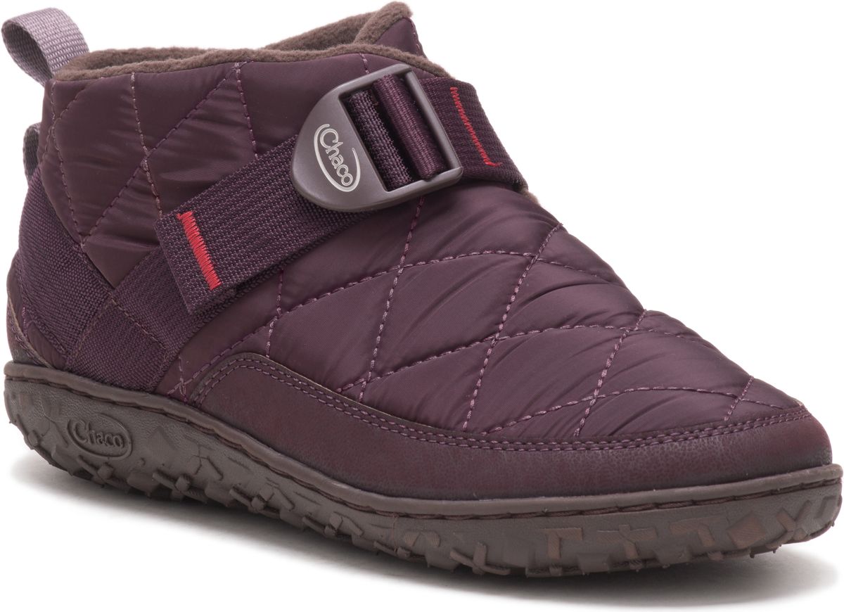 Ramble Puff Shoe, Plum, dynamic 5