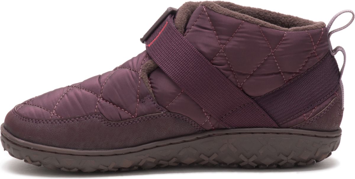 Ramble Puff Shoe, Plum, dynamic 2