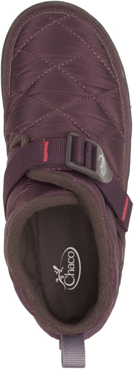 Ramble Puff Shoe, Plum, dynamic 3