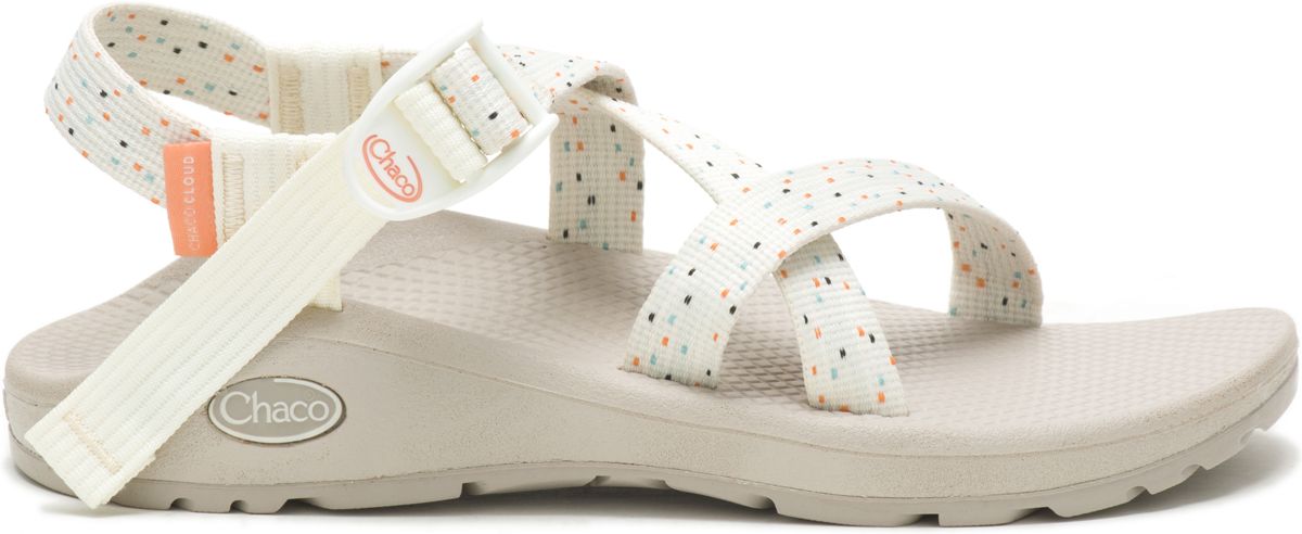 Z/Cloud Cushioned Sandal, Confetti Cream, dynamic 1