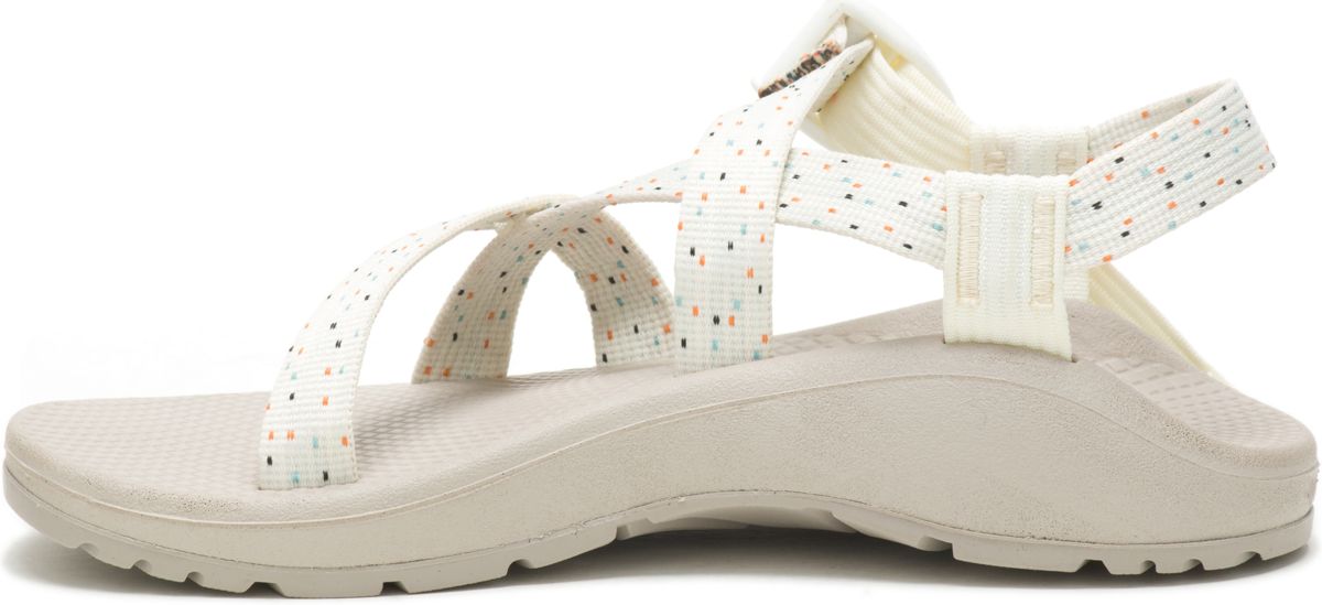 Z/Cloud Adjustable Strap Cushioned Sandal, Confetti Cream, dynamic 6