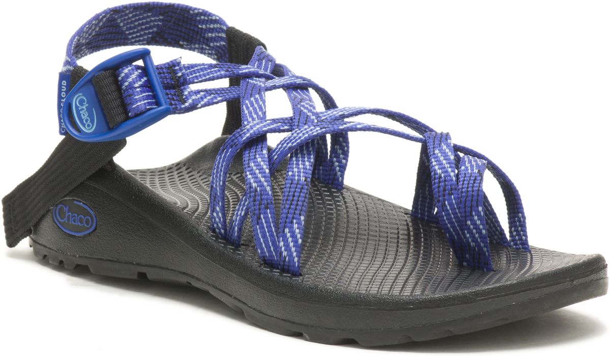 ZX/2 Cloud Dual Adjustable Straps Cushioned Sandal, Overhaul Blue, dynamic 2