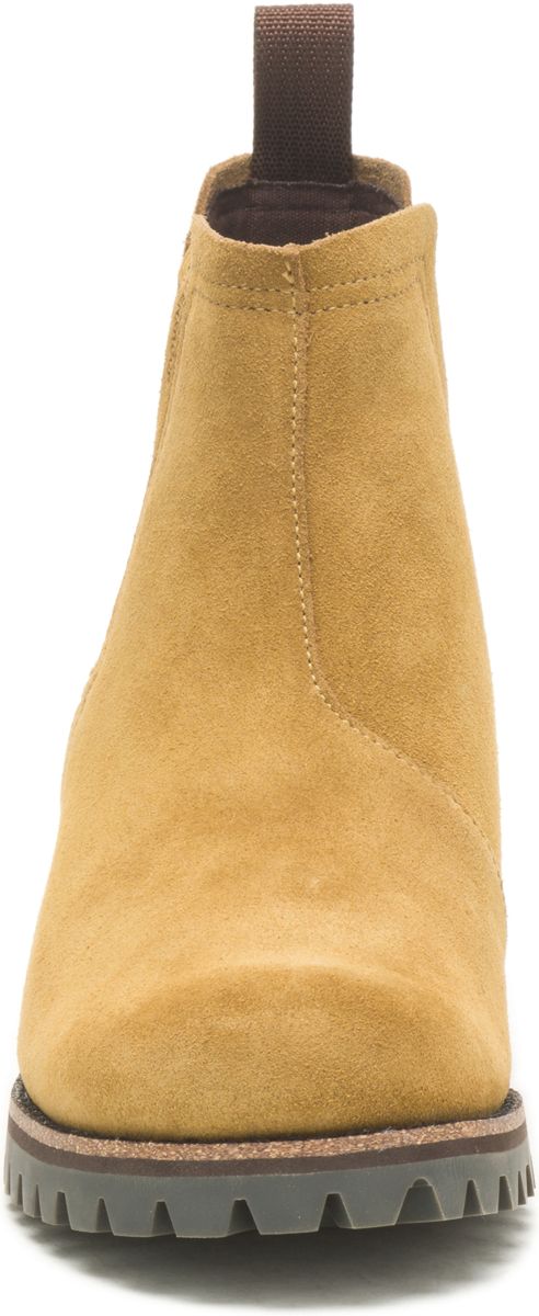 Fields Chelsea Waterproof Boot, Mustard Suede, dynamic 5