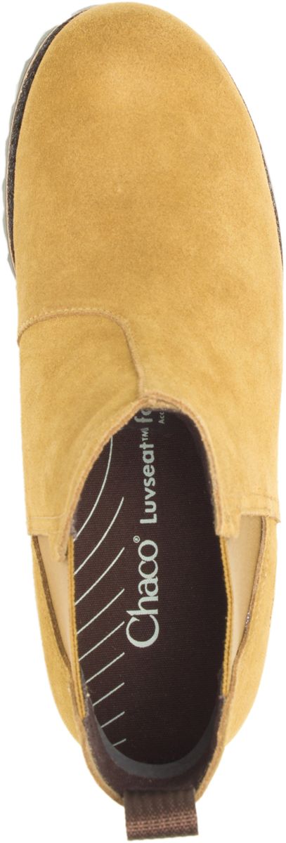 Fields Chelsea Waterproof Boot, Mustard Suede, dynamic 3