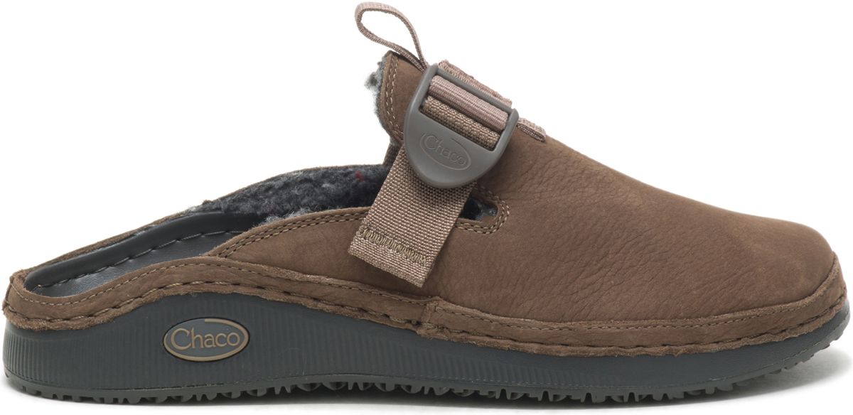 Paonia Clog Fluff, Earth Brown, dynamic 1