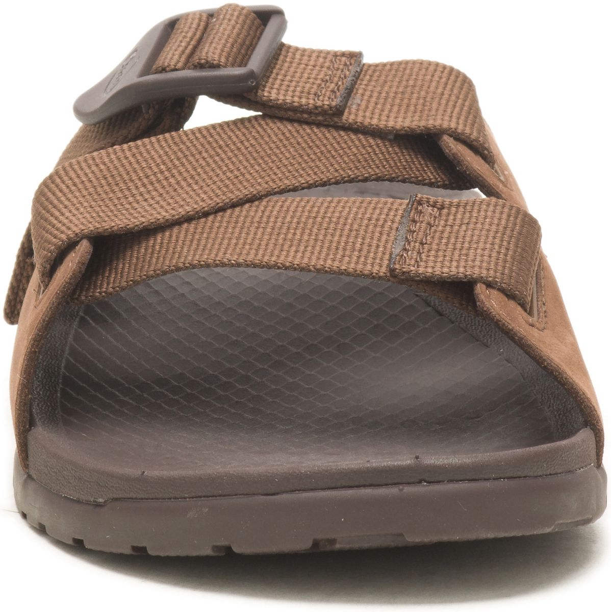 Lowdown Leather Slide, Otter, dynamic 4