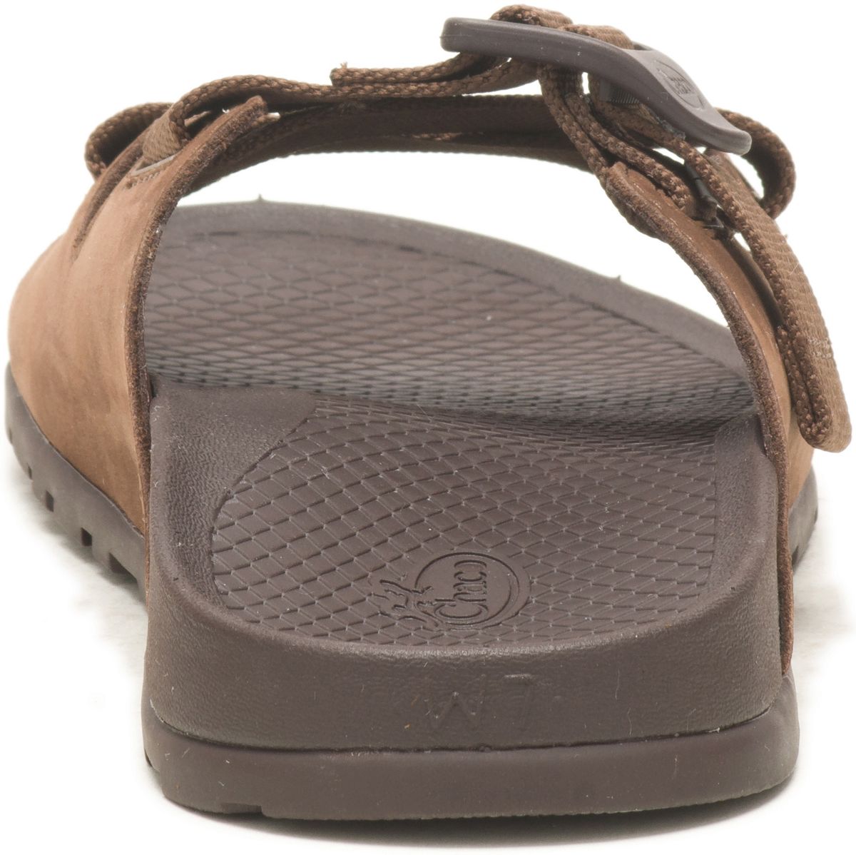 Lowdown Leather Slide, Otter, dynamic 6