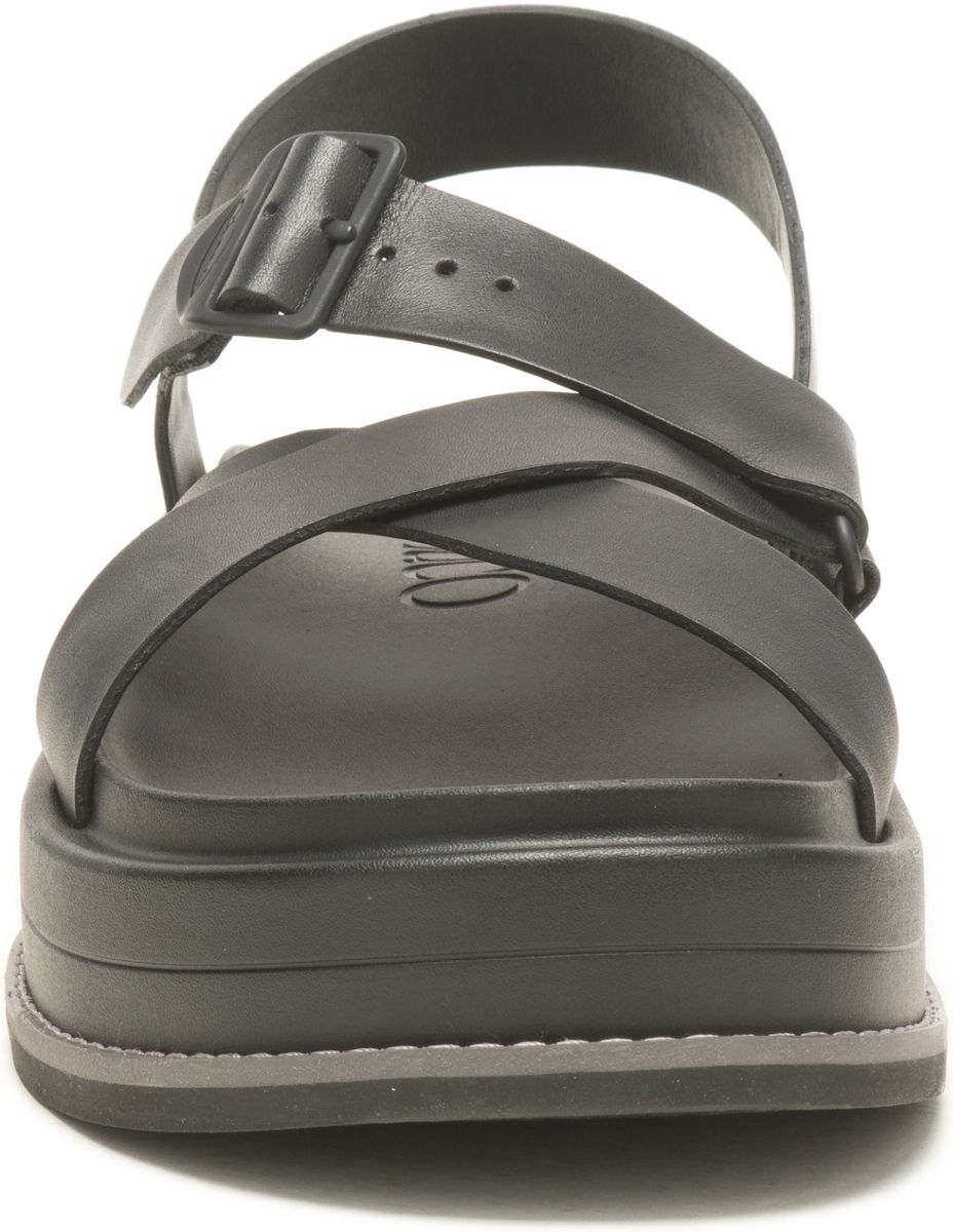 Townes Midform Sandal, Black, dynamic 3