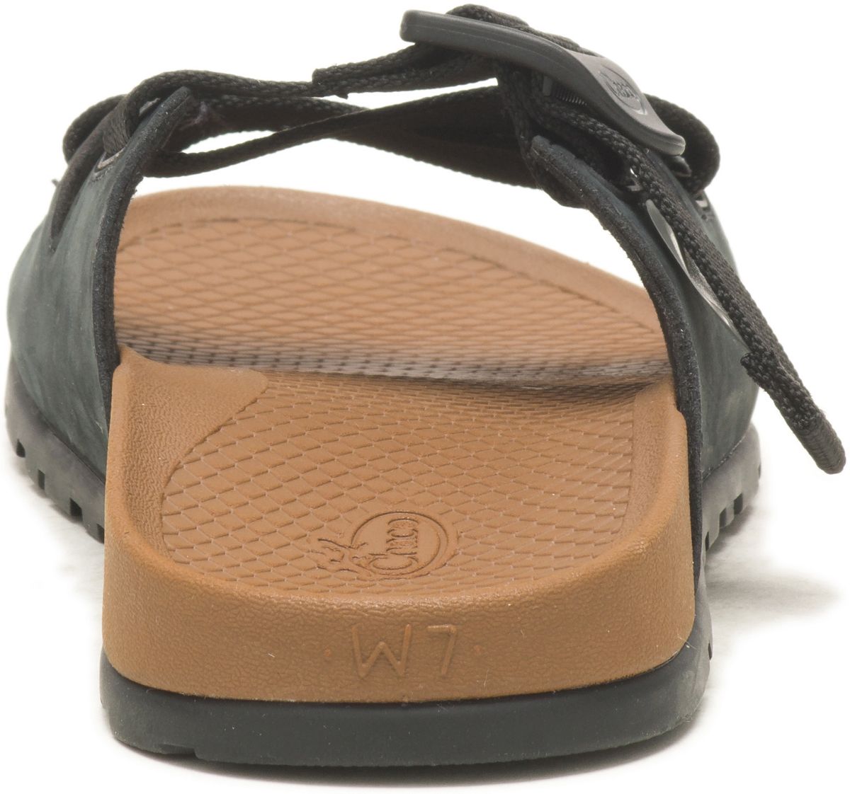 Lowdown Leather Slide, Black, dynamic 6