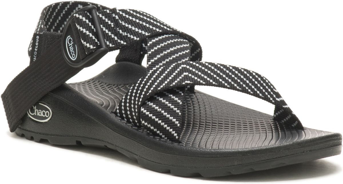 Mega Z/Cloud Wide-Strap Sandal, Vibin B+W, dynamic 2