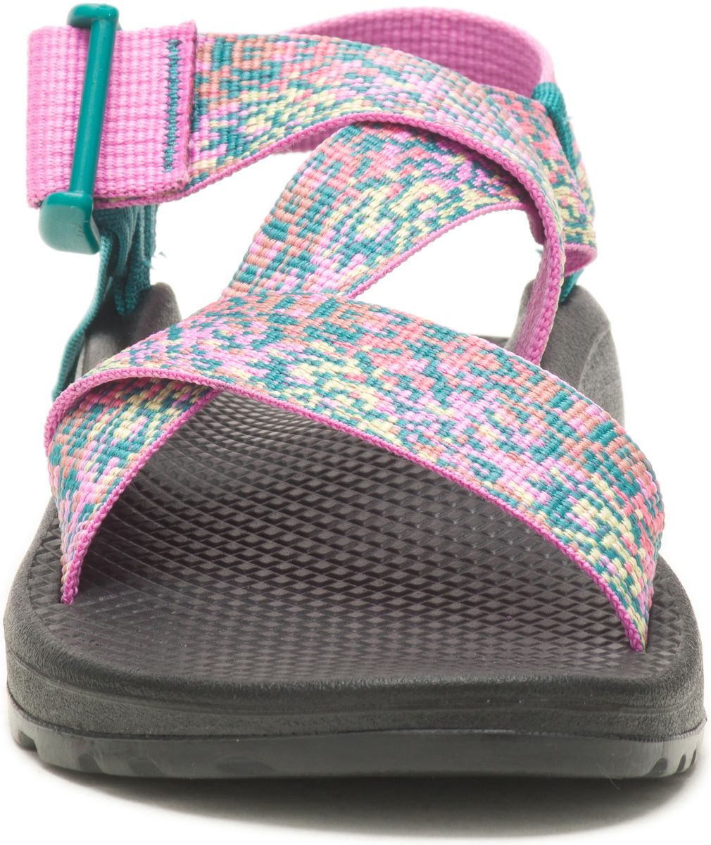 Mega Z/Cloud Wide-Strap Cushioned Sandal, Spray Teal, dynamic 5