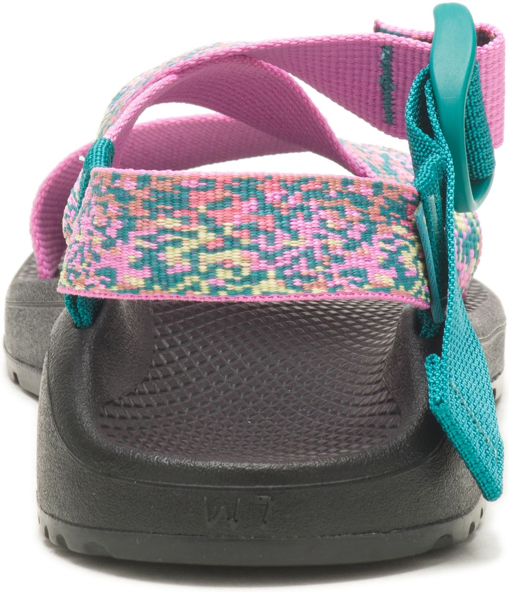 Mega Z/Cloud Wide-Strap Cushioned Sandal, Spray Teal, dynamic 6