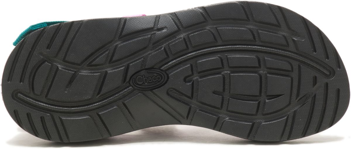 Mega Z/Cloud Wide-Strap Cushioned Sandal, Spray Teal, dynamic 4