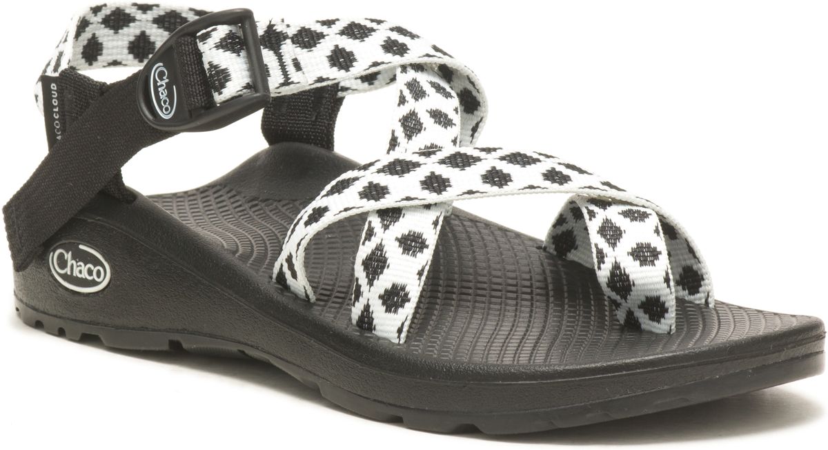 Z/Cloud 2 Adjustable Strap Cushioned Sandal, Quilt B+W, dynamic 2