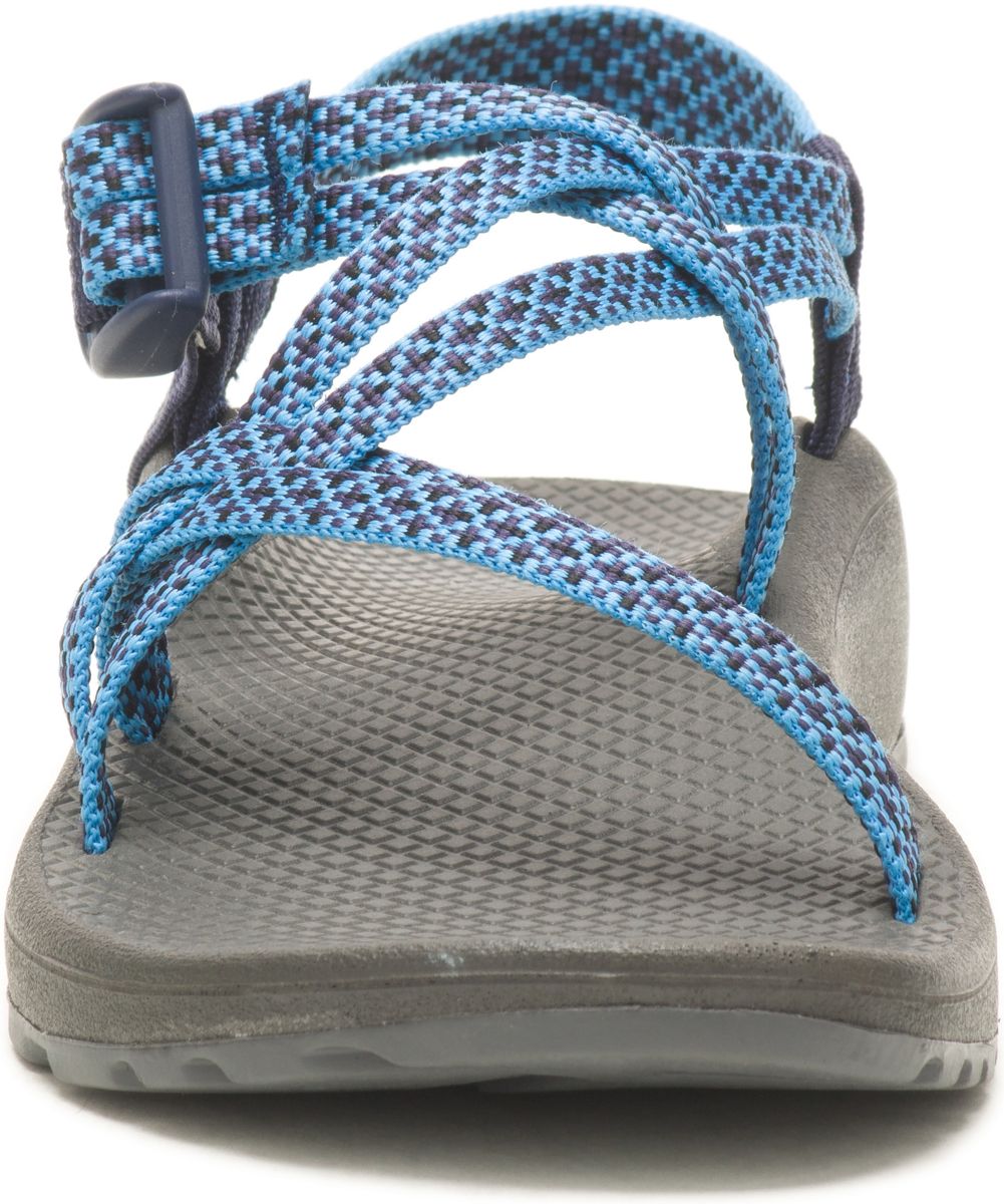 ZX/1 Cloud Dual Adjustable Straps Cushioned Sandal, Puzzle Azure Blue, dynamic 5