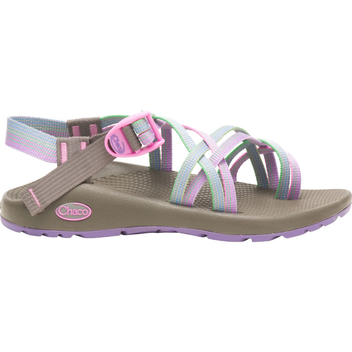 ZX/2 Dual Adjustable Straps Classic Sandal, Rising Purple Rose, dynamic 1