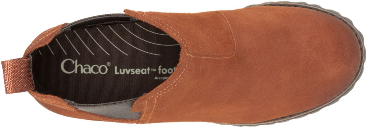 Fields Chelsea Waterproof Boot, Rust Suede, dynamic 3