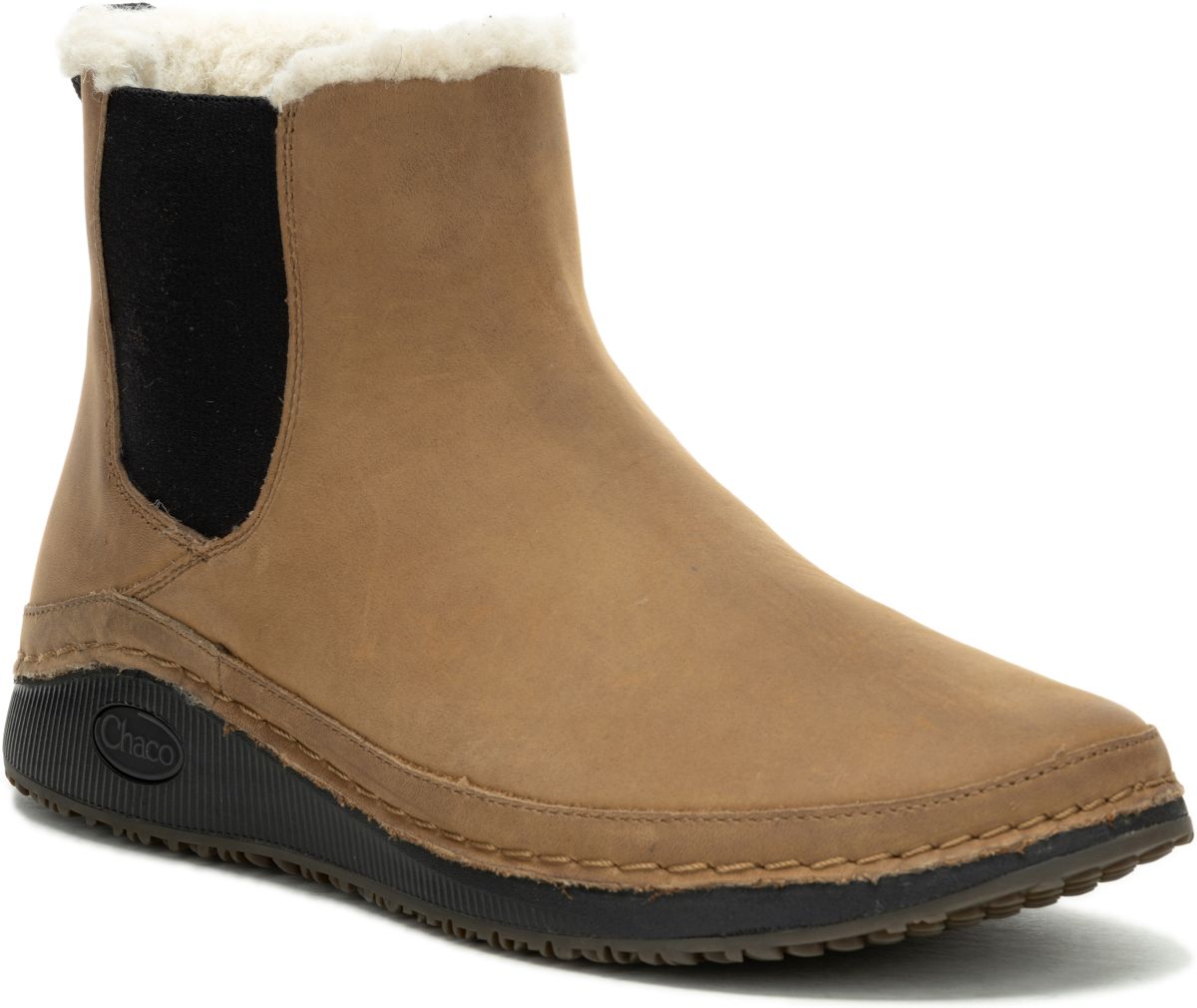 Paonia Chelsea Fluff Boot, Tan, dynamic 6