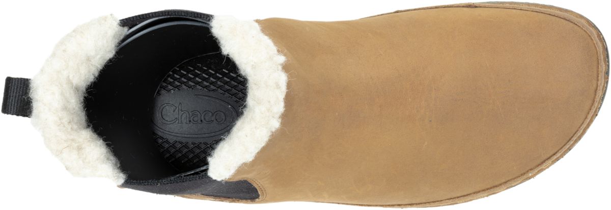 Paonia Chelsea Fluff Boot, Tan, dynamic 2