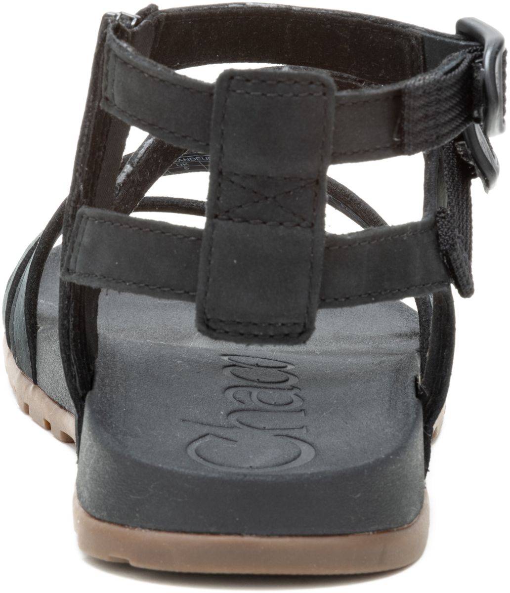 Lowdown Strappy High, Black, dynamic 5