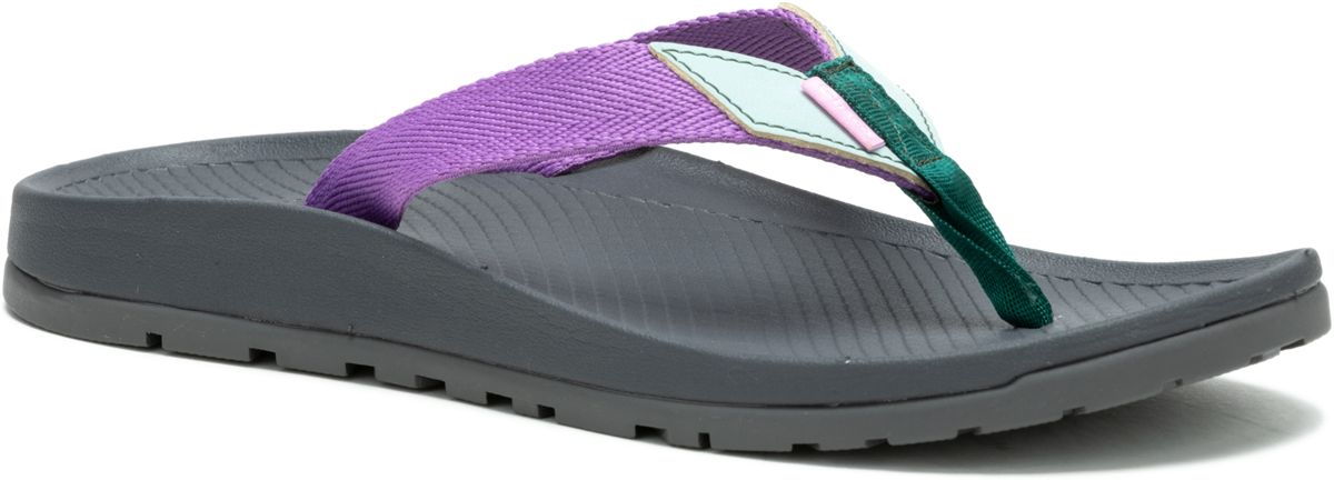 Lowdown Flip Flop, Dewberry, dynamic 5