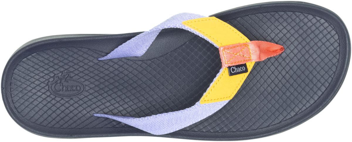 Lowdown Flip Flop, Hydrangea, dynamic 3