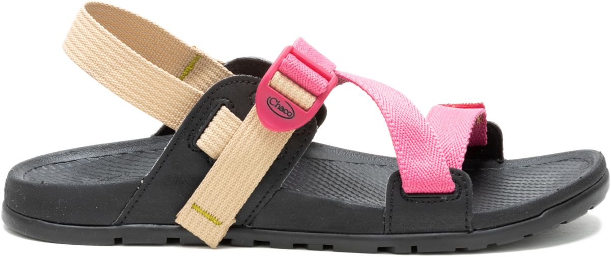 Lowdown Sandal, Hot Pink, dynamic 1