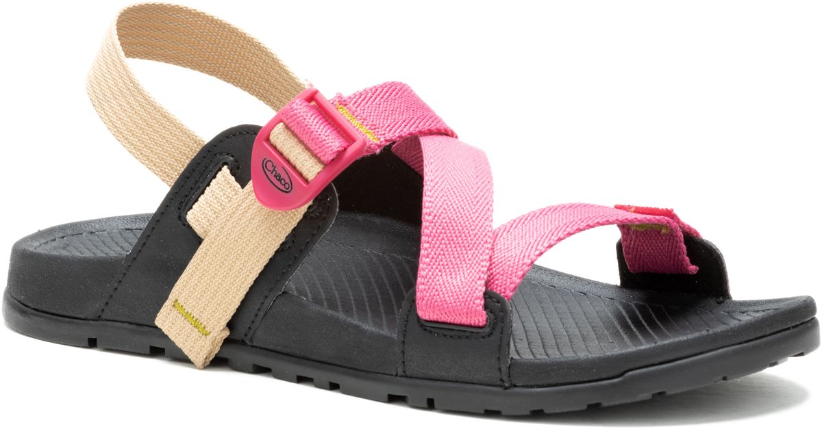 Lowdown Sandal, Hot Pink, dynamic 6