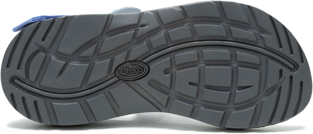 Mega Z/Cloud Wide-Strap Cushioned Sandal, Pucker Hydrangea, dynamic 6