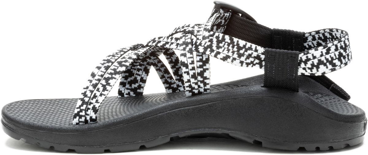 ZX/1 Cloud Dual Adjustable Straps Cushioned Sandal, Pixel B&W, dynamic 6