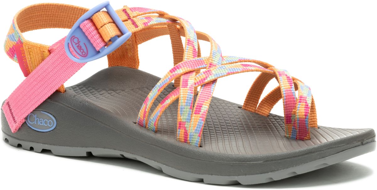 ZX/2 Cloud Dual-Strap Cushioned Sandal, Candy Sorbet, dynamic 6