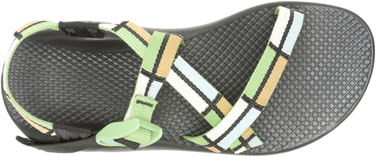 Z/1 Adjustable Strap Classic Sandal, Block Green, dynamic 3