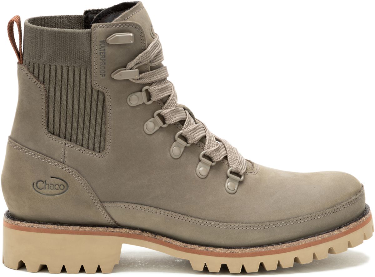 Fields Lace Waterproof Boot, Smoke, dynamic 1