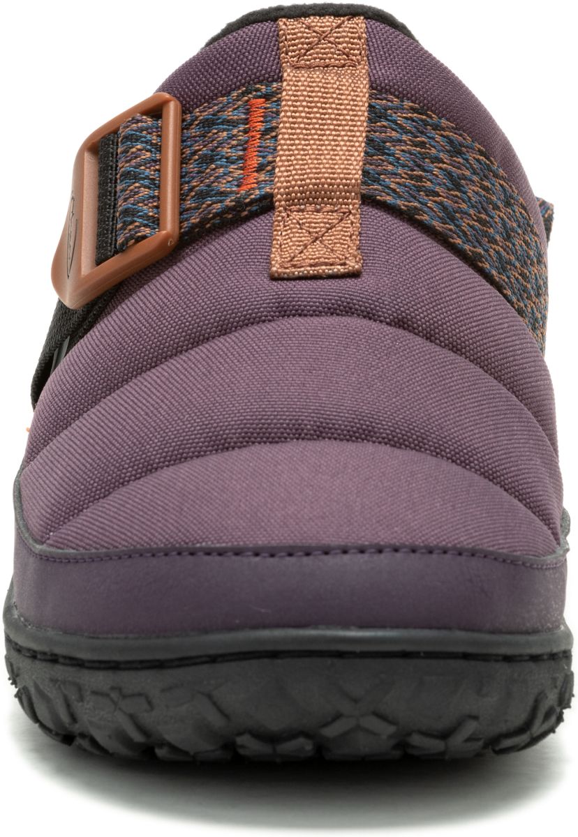 Ramble Rugged Canvas Clog, Plum, dynamic 5