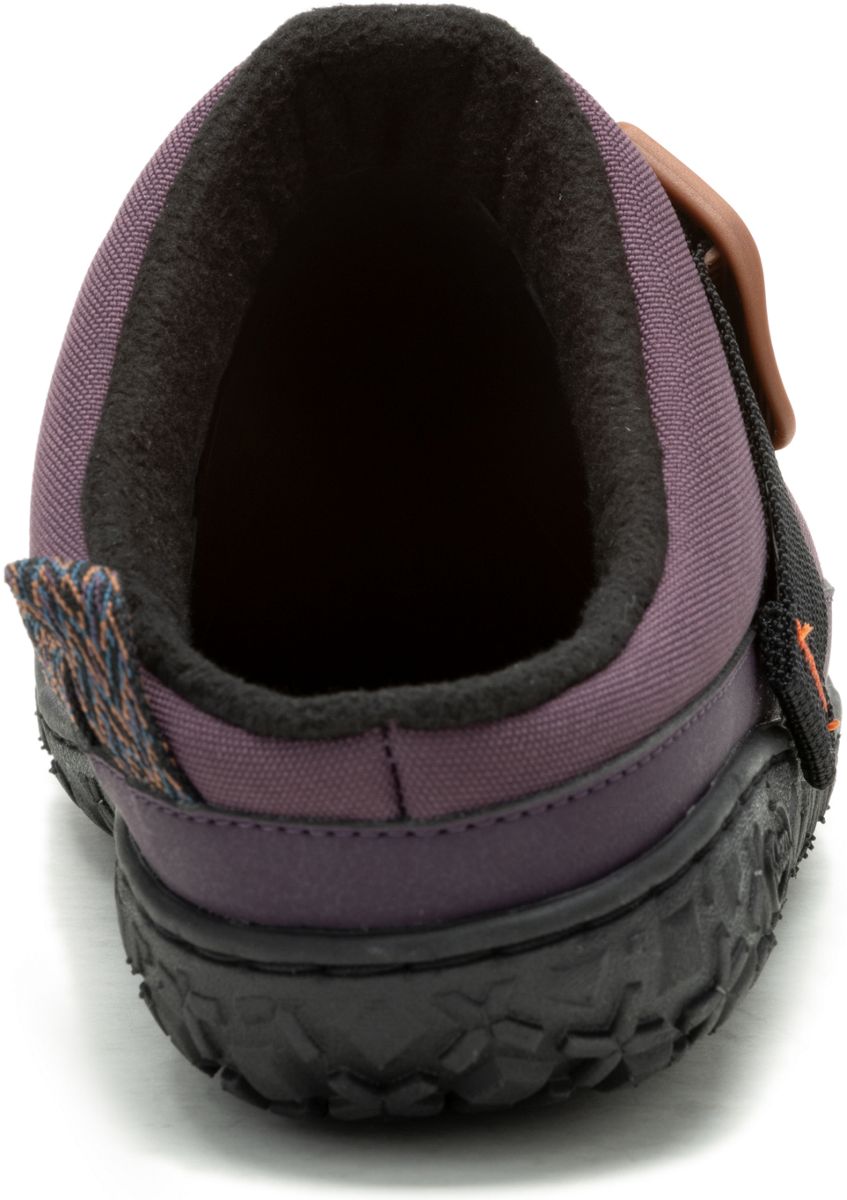 Ramble Rugged Canvas Clog, Plum, dynamic 6