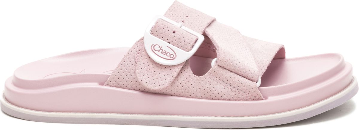 Townes Suede Slide, Rose Quartz, dynamic 1