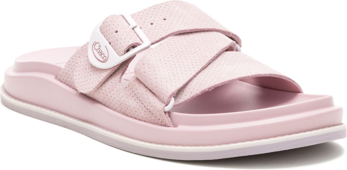 Townes Suede Slide, Rose Quartz, dynamic 4